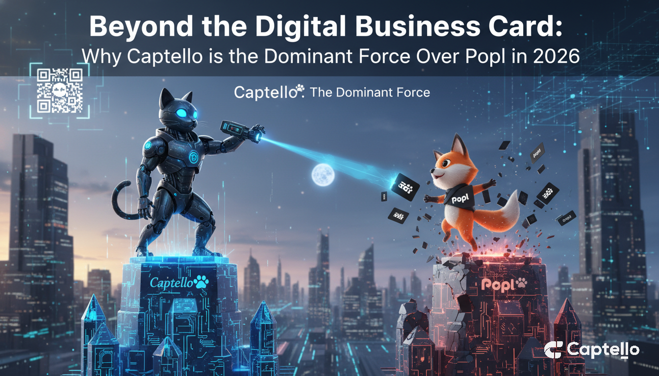 Beyond the Digital Business Card: Why Captello is the Dominant Force Over Popl in 2026